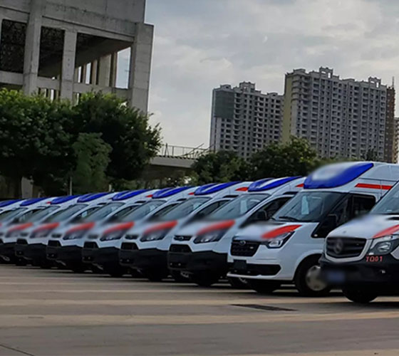 高密市服务车队展示