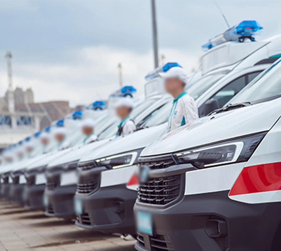 高密市服务车队展示